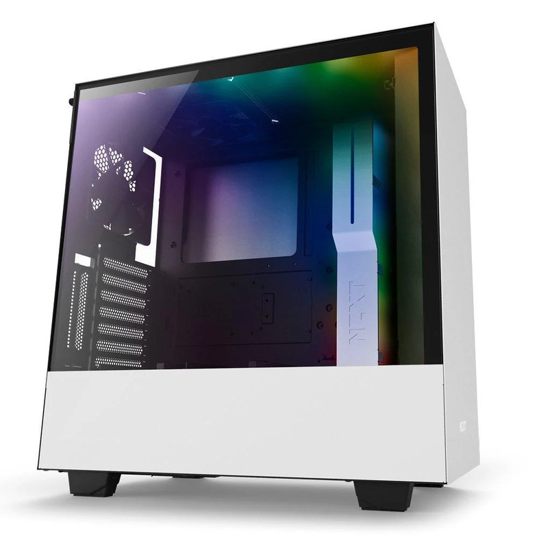 NZXT H500i ATX Mid Tower Case - White - صندوق